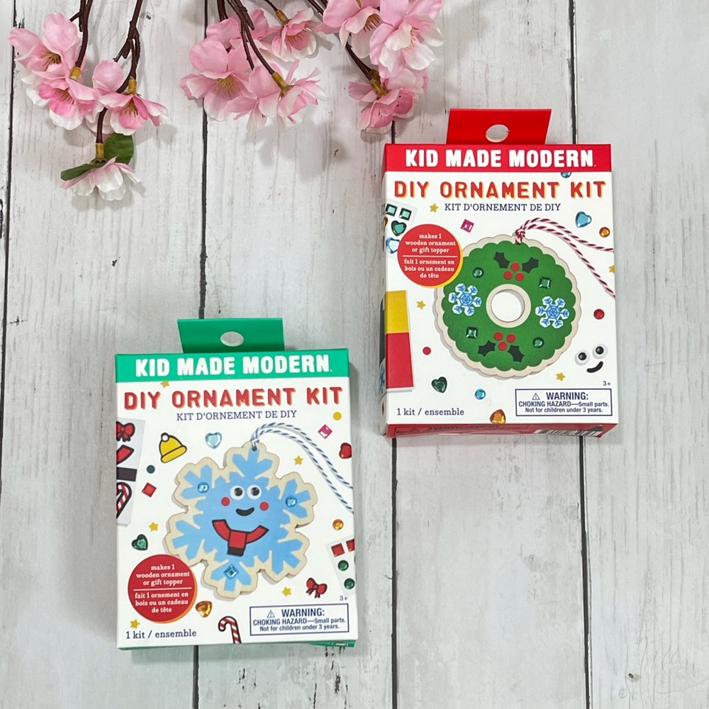 DIY Ornament Kit for Kids 2 Pack